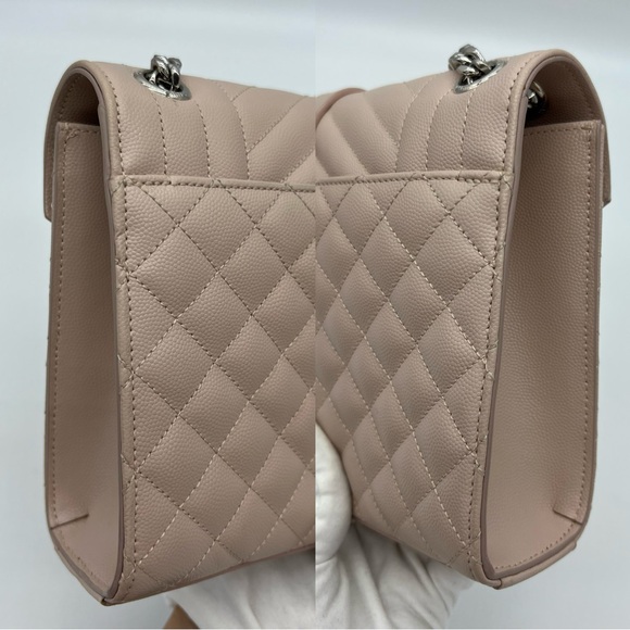 Authentic Envelope medium grained calfskin chain bag - Picture 9 of 17